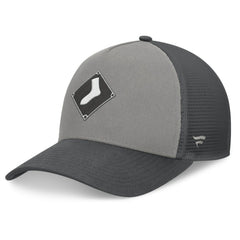 Chicago White Sox Fanatics A-Frame Trucker Adjustable Hat - Gray/Graphite - Fanatics Online
