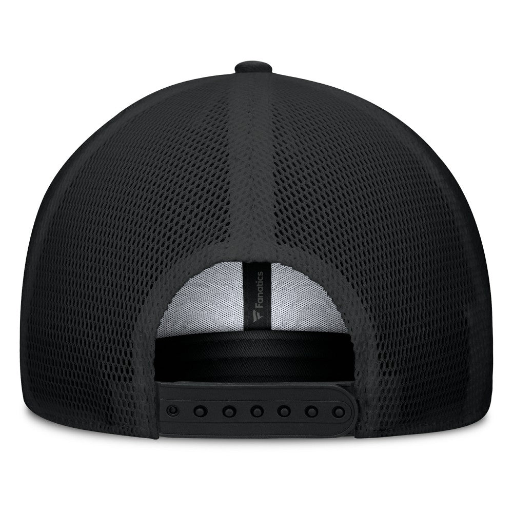 Minnesota Twins Fanatics Team Patch A-Frame Trucker Snapback Hat - Black - Fanatics Discount