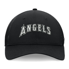 Los Angeles Angels Fanatics Spacer Mesh Flex Hat - Black - Fanatics Discount