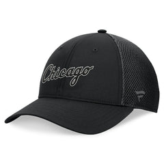 Chicago White Sox Fanatics Spacer Mesh Flex Hat - Black - Fanatics Sale