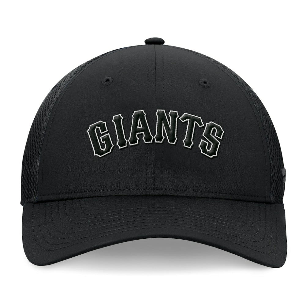 San Francisco Giants Fanatics Spacer Mesh Flex Hat - Black - Fanatics on Sale