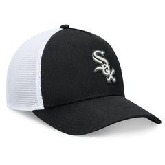 Chicago White Sox Fanatics Fundamental A-Frame Adjustable Hat - Black - Fanatics Lifestyle