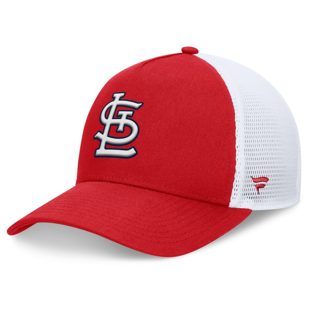St. Louis Cardinals Fanatics Fundamental A-Frame Adjustable Hat - Red - Fanatics Lifestyle