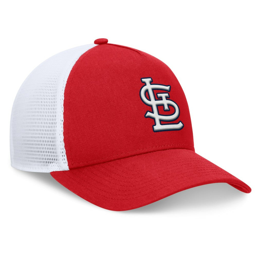 St. Louis Cardinals Fanatics Fundamental A-Frame Adjustable Hat - Red - Fanatics Lifestyle