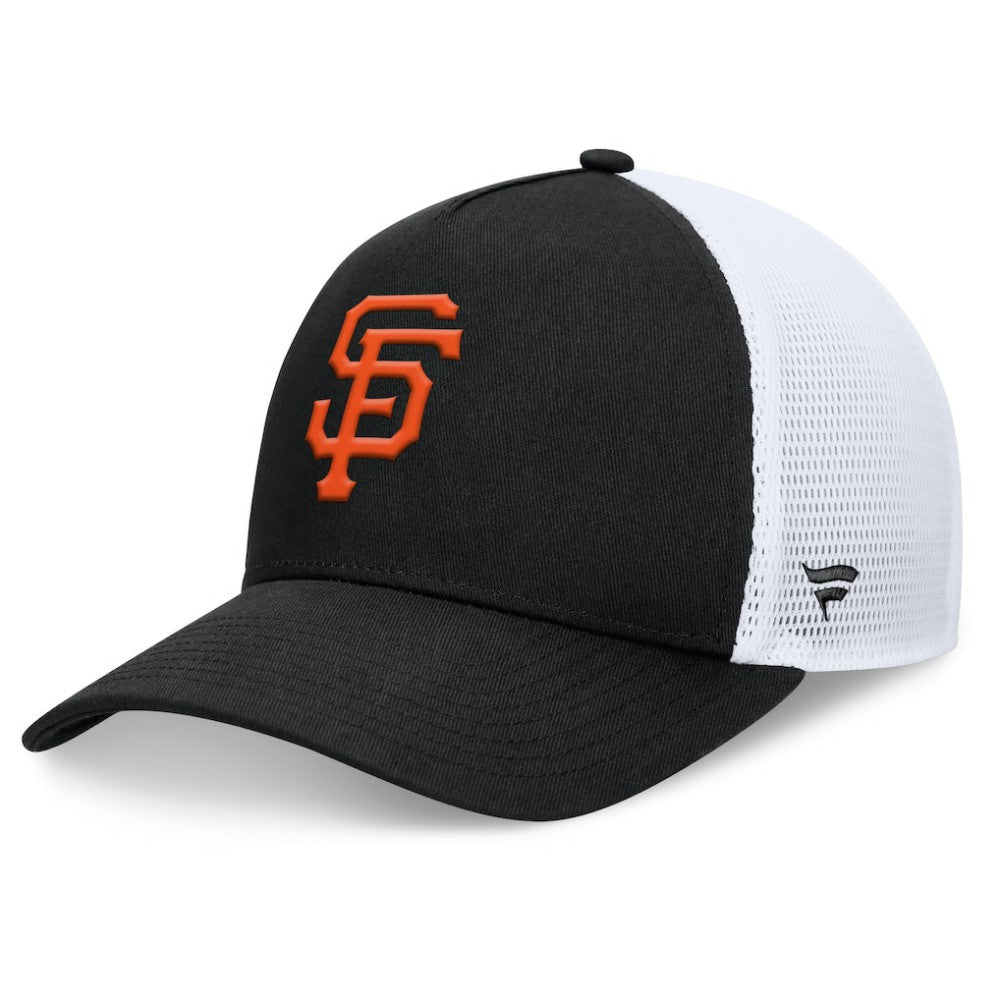 San Francisco Giants Fanatics Fundamental A-Frame Adjustable Hat - Black - Fanatics Online