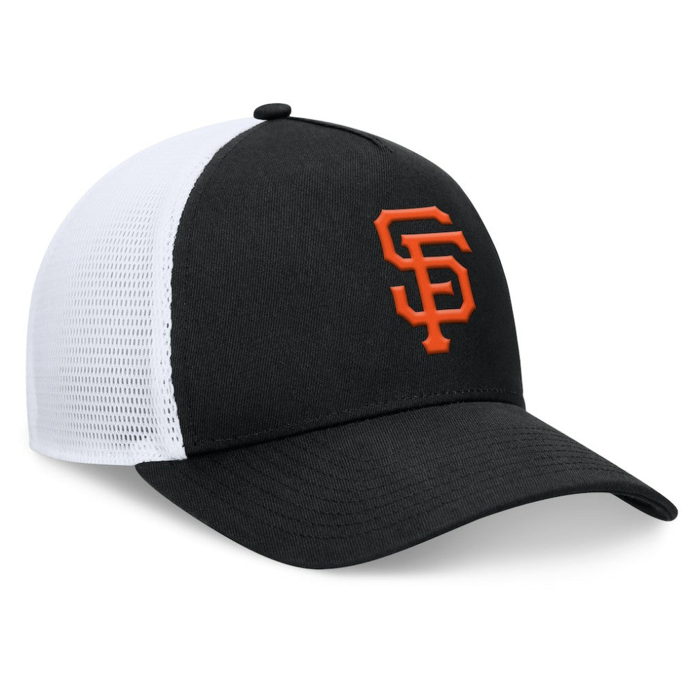 San Francisco Giants Fanatics Fundamental A-Frame Adjustable Hat - Black - Fanatics Online
