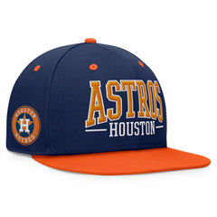 Houston Astros Fanatics Fundamental Bold Snapback Hat - Navy/Orange - Fanatics Discount
