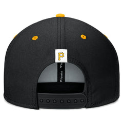 Pittsburgh Pirates Fanatics Fundamental Bold Snapback Hat - Black/Gold - Fanatics Discount