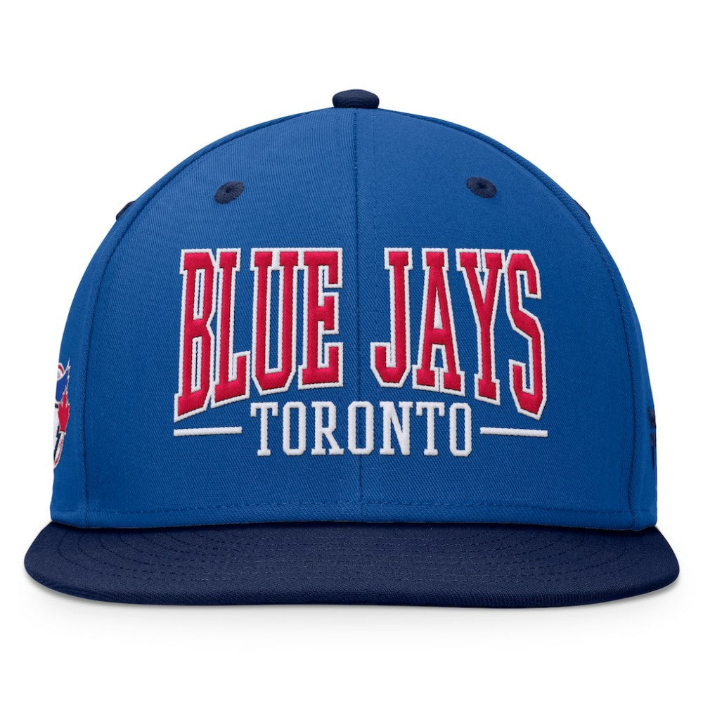 Toronto Blue Jays Fanatics Fundamental Bold Snapback Hat - Royal/Navy - Fanatics Online
