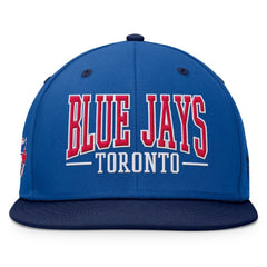 Toronto Blue Jays Fanatics Fundamental Bold Snapback Hat - Royal/Navy - Fanatics Online