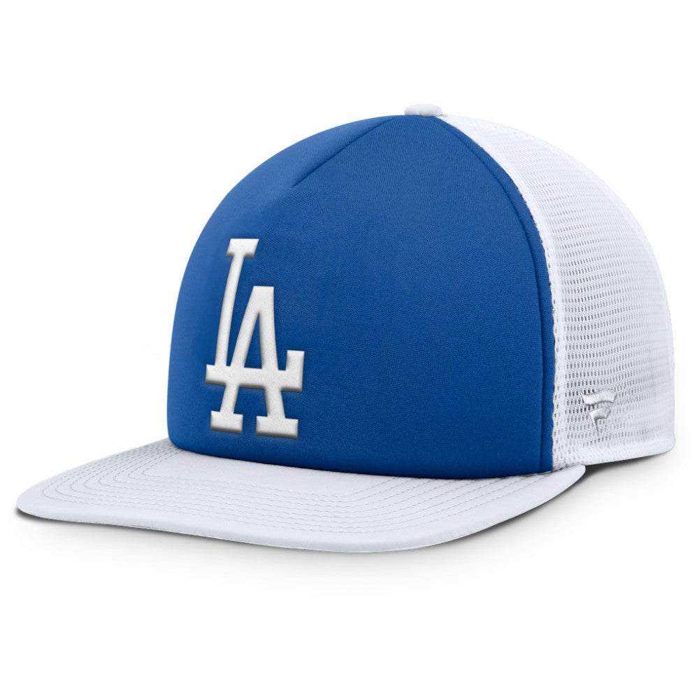 Los Angeles Dodgers Fanatics Fundamental Foam Front Snapback Hat - Royal/White - Fanatics Discount