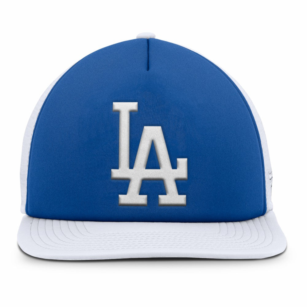 Los Angeles Dodgers Fanatics Fundamental Foam Front Snapback Hat - Royal/White - Fanatics Discount