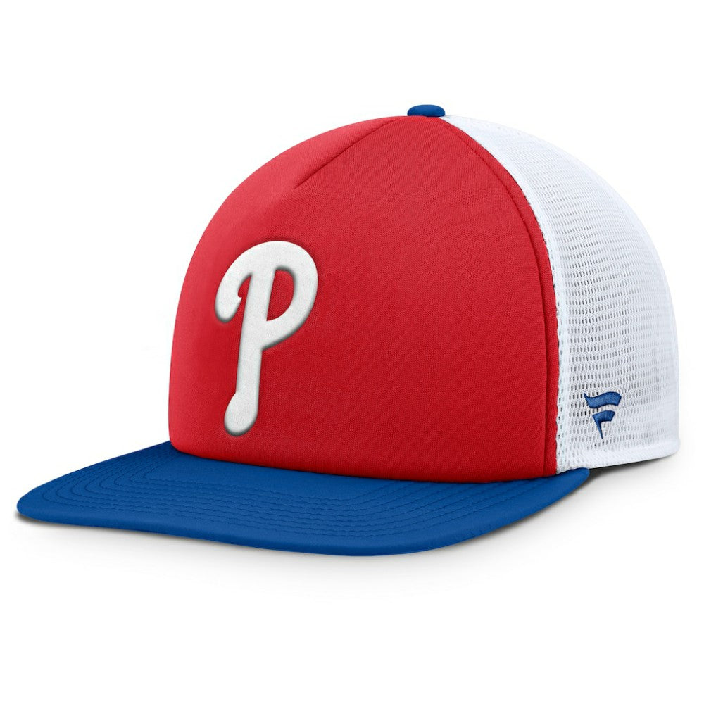 Philadelphia Phillies Fanatics Fundamental Foam Front Snapback Hat - Red/White - Fanatics Online
