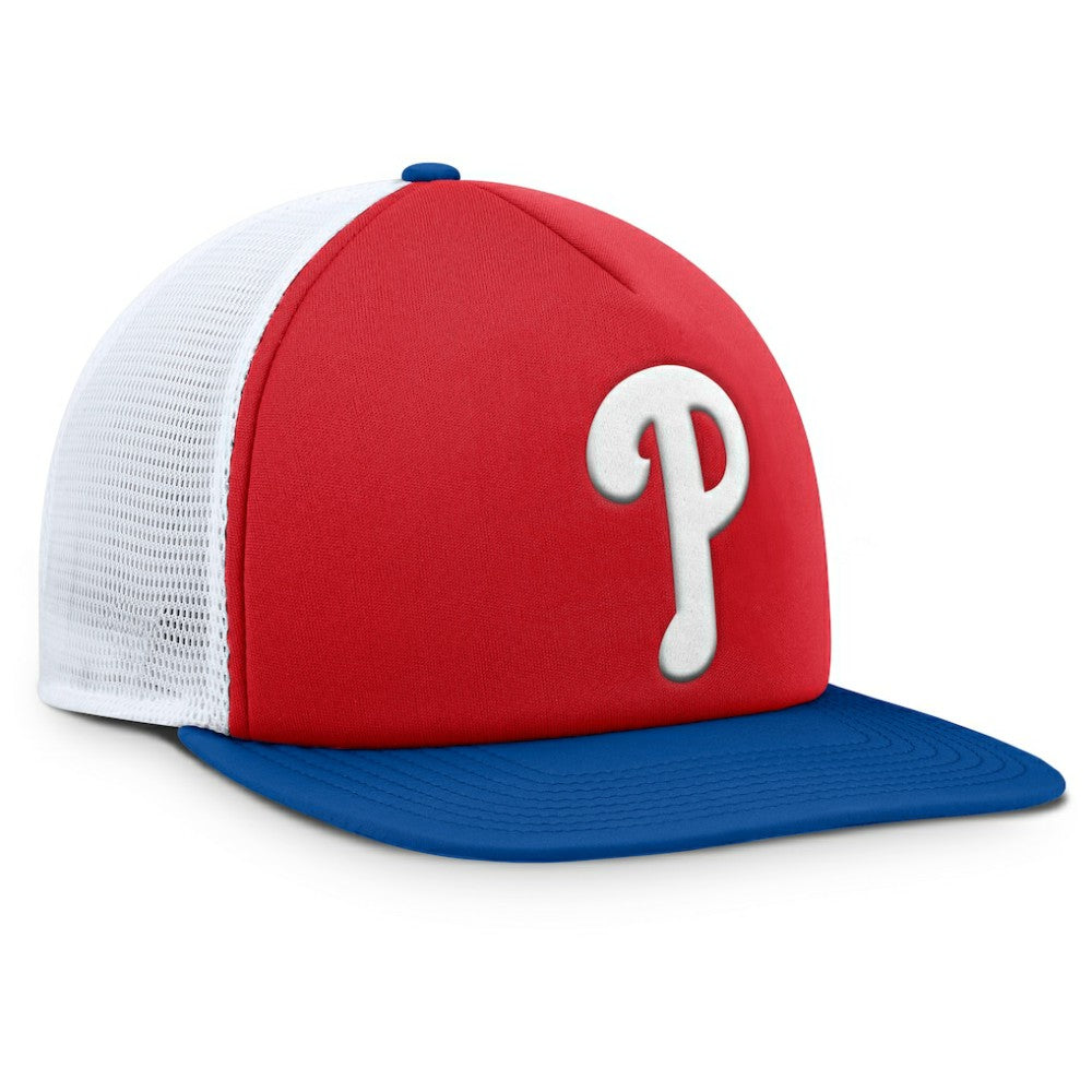 Philadelphia Phillies Fanatics Fundamental Foam Front Snapback Hat - Red/White - Fanatics Online