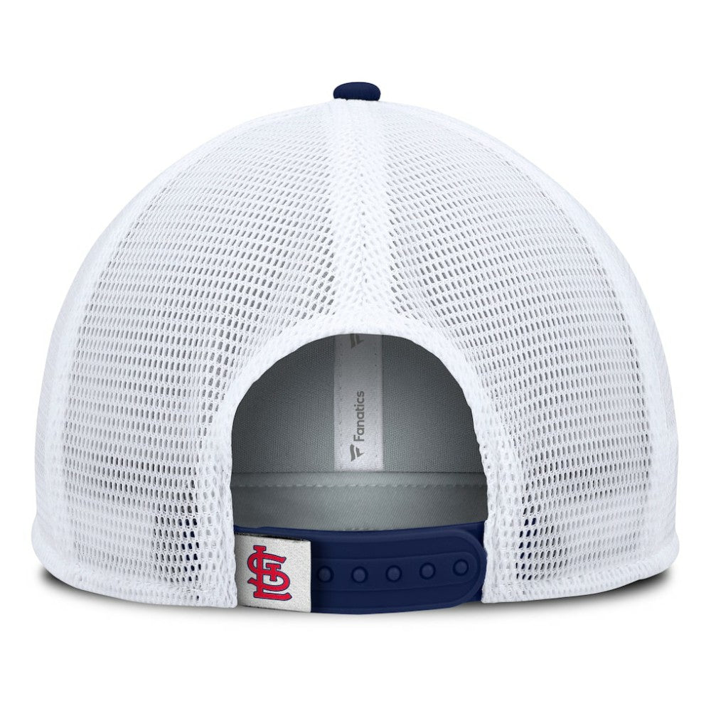 St. Louis Cardinals Fanatics Fundamental Foam Front Snapback Hat - Red/White - Fanatics Online
