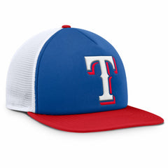 Texas Rangers Fanatics Fundamental Foam Front Snapback Hat - Royal/White - Fanatics on Sale
