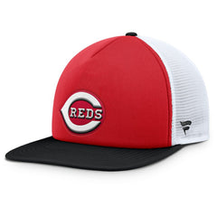 Cincinnati Reds Fanatics Fundamental Foam Front Snapback Hat - Red/Black - Fanatics Lifestyle