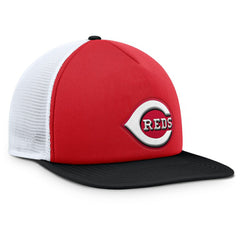 Cincinnati Reds Fanatics Fundamental Foam Front Snapback Hat - Red/Black - Fanatics Lifestyle