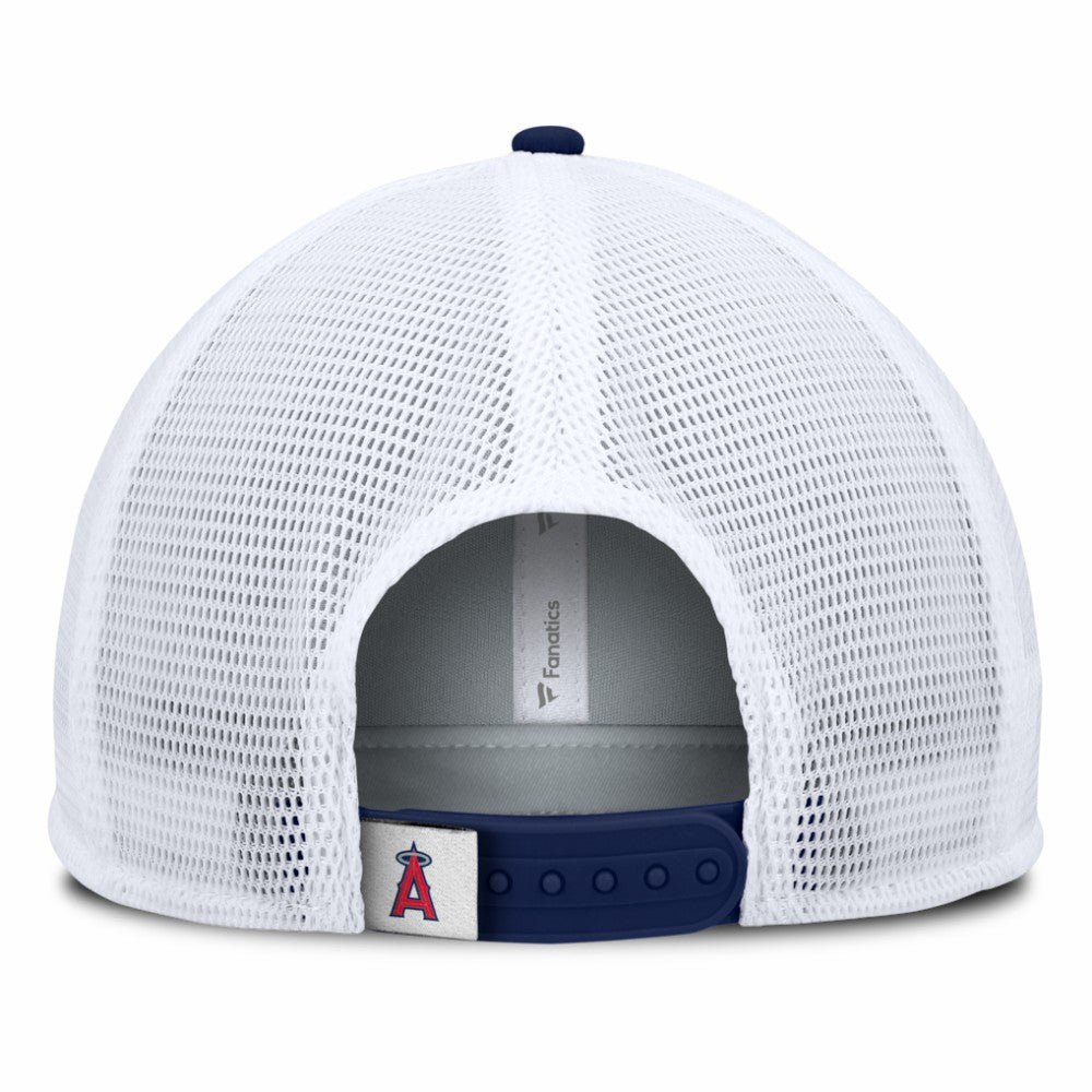 Los Angeles Angels Fanatics Fundamental Foam Front Snapback Hat - Red/White - Fanatics Lifestyle