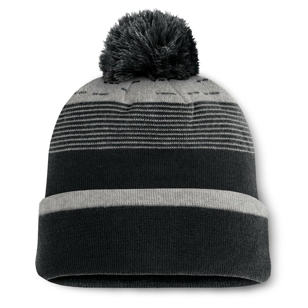 Chicago White Sox Fanatics Fundamental Gradient Cuffed Knit Hat with Pom - Black - Fanatics Online