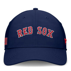 Boston Red Sox Fanatics Fundamental Tag Flex Hat - Navy - Fanatics on Sale