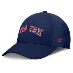 Boston Red Sox Fanatics Fundamental Tag Flex Hat - Navy - Fanatics on Sale