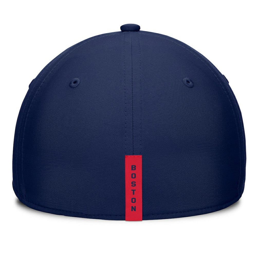 Boston Red Sox Fanatics Fundamental Tag Flex Hat - Navy - Fanatics on Sale