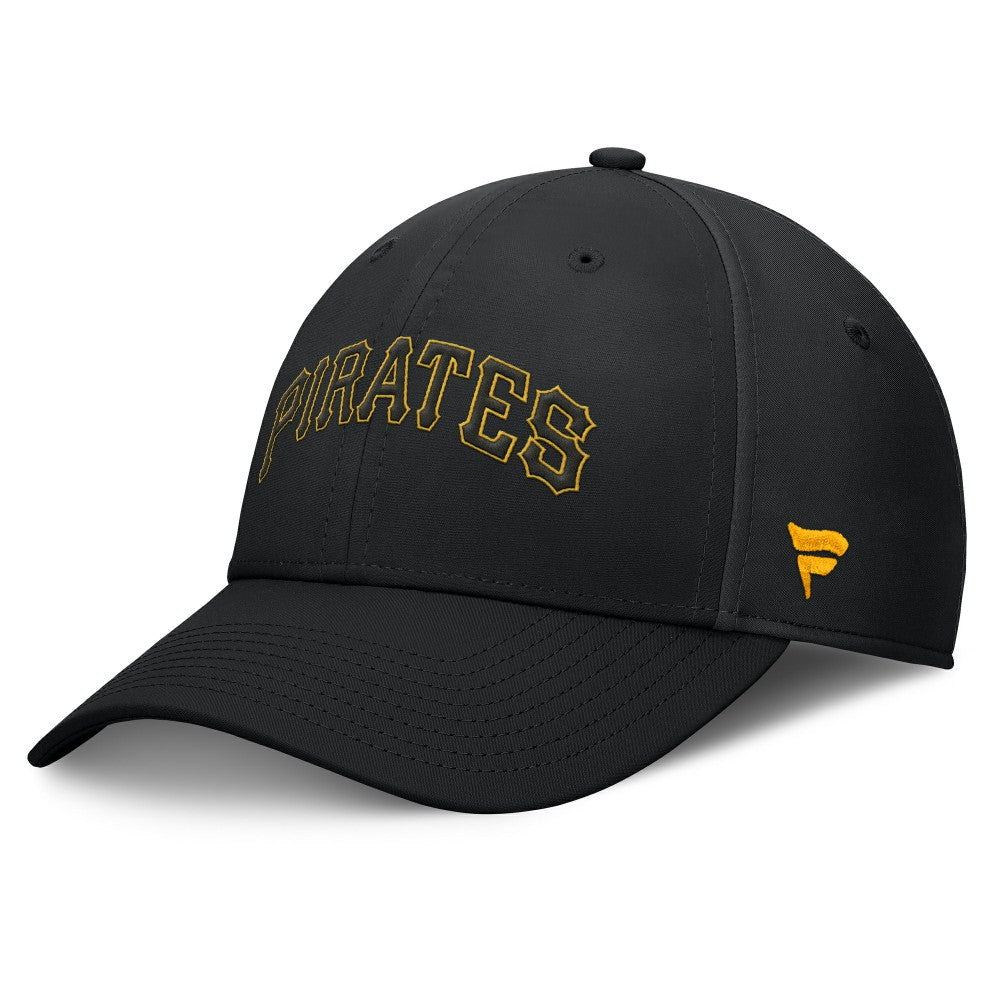 Pittsburgh Pirates Fanatics Fundamental Tag Flex Hat - Black - Fanatics on Sale