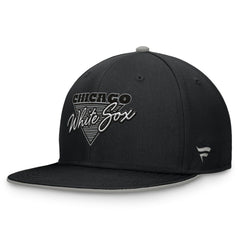 Chicago White Sox Fanatics Fundamental Tri-Script Fitted Hat - Black - Fanatics Sale