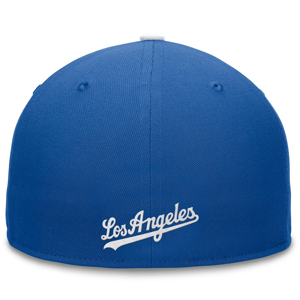 Los Angeles Dodgers Fanatics Fundamental Tri-Script Fitted Hat - Royal - Fanatics Sale