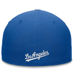 Los Angeles Dodgers Fanatics Fundamental Tri-Script Fitted Hat - Royal - Fanatics Sale