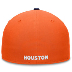 Houston Astros Fanatics Fundamental Two-Tone Fitted Hat - Orange/Navy - Fanatics Online