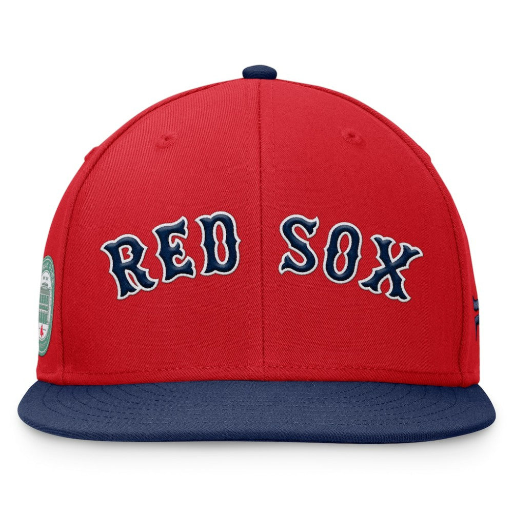 Boston Red Sox Fanatics Fundamental Two-Tone Fitted Hat - Red - Fanatics Sale