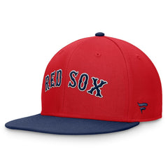 Boston Red Sox Fanatics Fundamental Two-Tone Fitted Hat - Red - Fanatics Sale