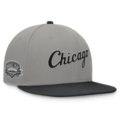 Chicago White Sox Fanatics Fundamental Two-Tone Fitted Hat - Gray - Fanatics Online