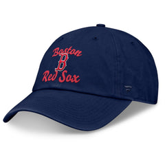 Boston Red Sox Fanatics Women's Fundamental Script Logo Adjustable Hat - Navy - Fanatics Sale
