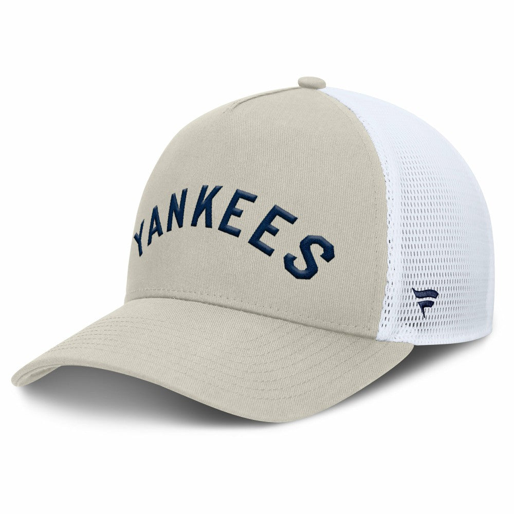 New York Yankees Fanatics Heritage Light Khaki A-Frame Adjustable Hat - Khaki - Fanatics Sale