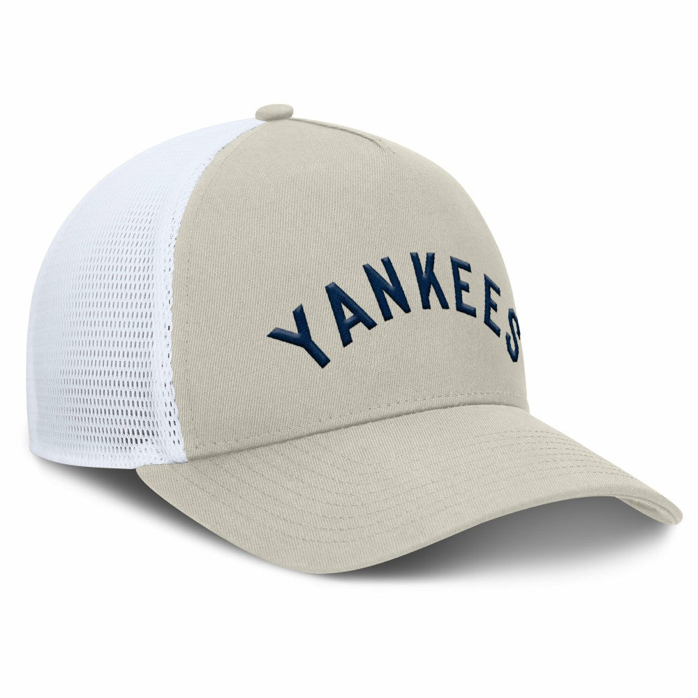 New York Yankees Fanatics Heritage Light Khaki A-Frame Adjustable Hat - Khaki - Fanatics Sale