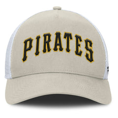 Pittsburgh Pirates Fanatics Heritage Light Khaki A-Frame Adjustable Hat - Khaki - Fanatics Sale