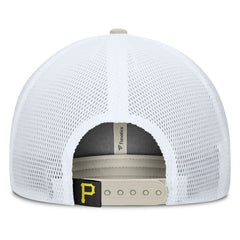 Pittsburgh Pirates Fanatics Heritage Light Khaki A-Frame Adjustable Hat - Khaki - Fanatics Sale