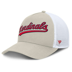 St. Louis Cardinals Fanatics Heritage Light Khaki A-Frame Adjustable Hat - Khaki - Fanatics Lifestyle