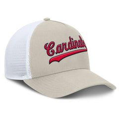 St. Louis Cardinals Fanatics Heritage Light Khaki A-Frame Adjustable Hat - Khaki - Fanatics Lifestyle