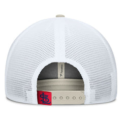 St. Louis Cardinals Fanatics Heritage Light Khaki A-Frame Adjustable Hat - Khaki - Fanatics Lifestyle