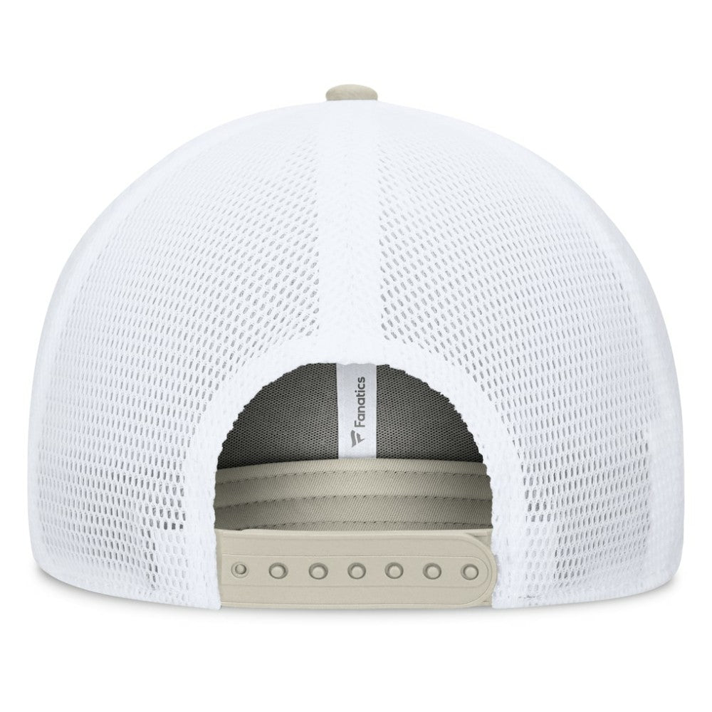 San Diego Padres Fanatics A-Frame Trucker Adjustable Hat - Stone - Fanatics Sale