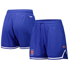 Chicago Cubs Pro Standard Women's Classic Mesh Shorts - Royal - MLB on Sale