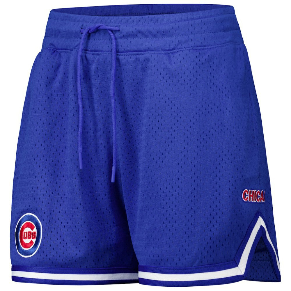 Chicago Cubs Pro Standard Women's Classic Mesh Shorts - Royal - MLB on Sale