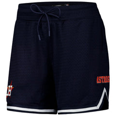 Houston Astros Pro Standard Women's Classic Mesh Shorts - Navy - MLB Discount