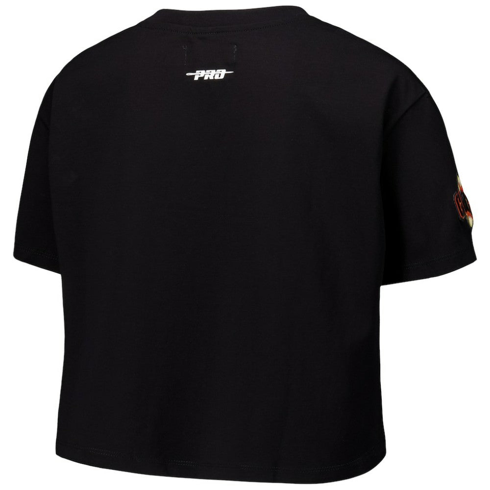 San Francisco Giants Pro Standard Women's Made To Play Boxy Cropped T-Shirt - Black - MLB Online