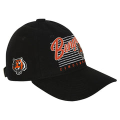 Cincinnati Bengals Youth Retro Wooly Adjustable Hat Black