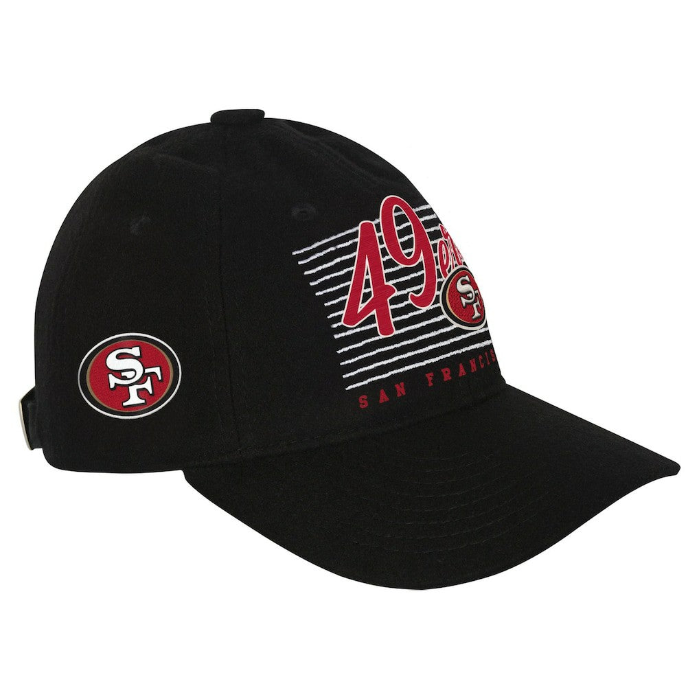 San Francisco 49ers Youth Retro Wooly Adjustable Hat Black
